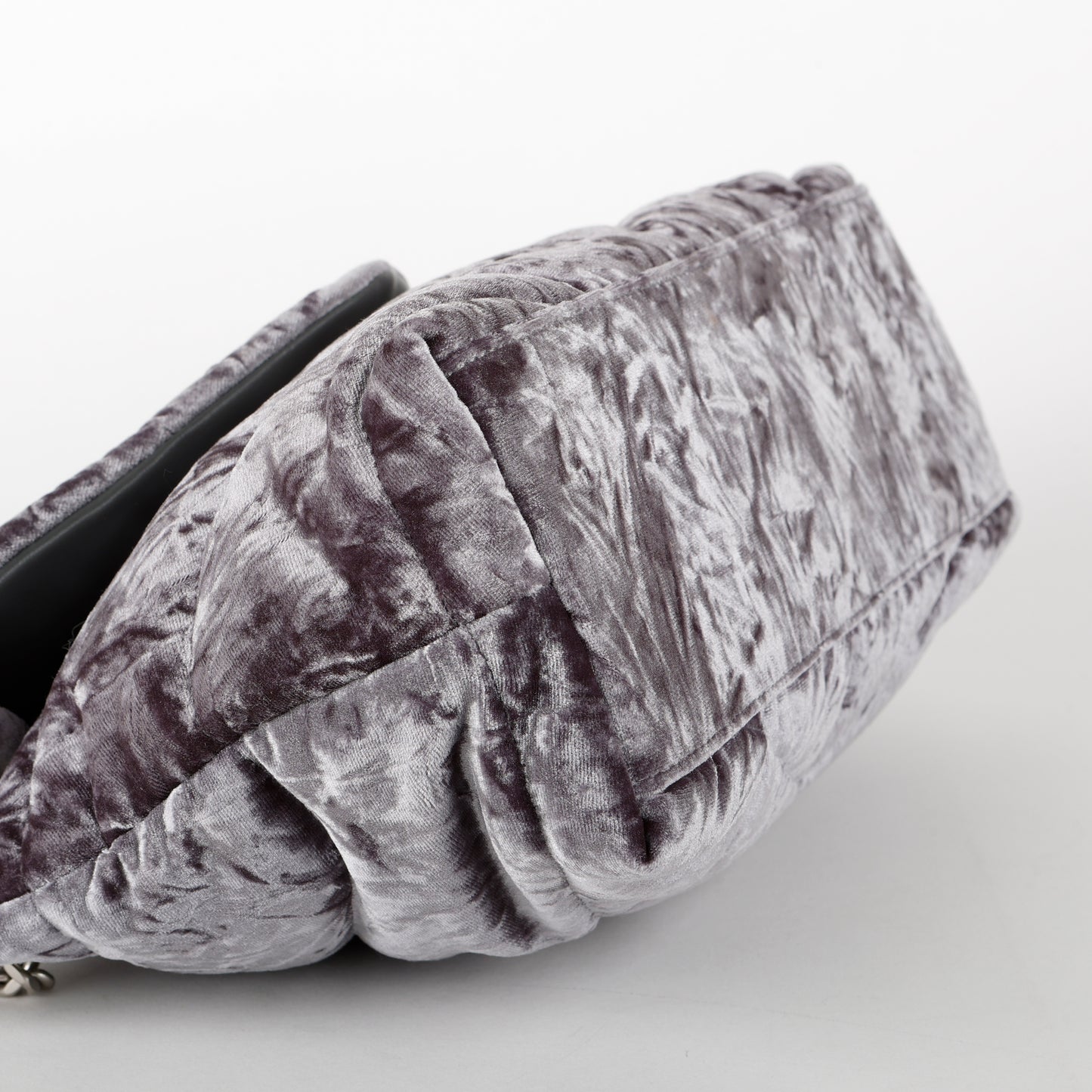 Small Lou Puffer, Crushed Velvet