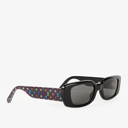 Murakami Black Multicolor Sunglasses