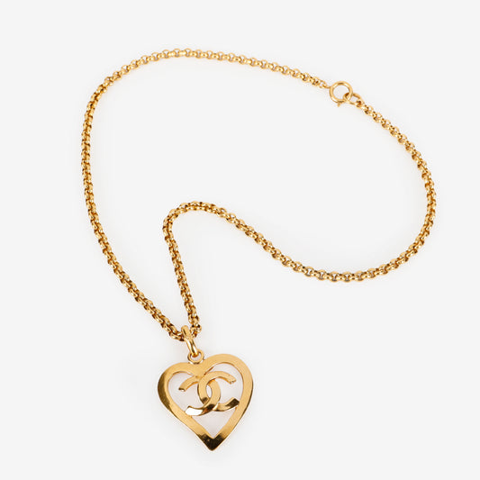 95P Coco Heart Necklace