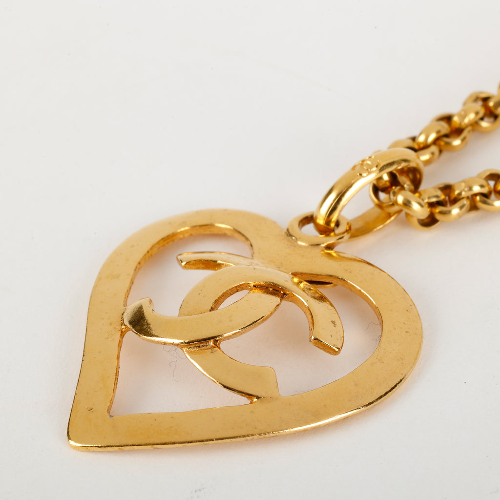 95P Coco Heart Necklace