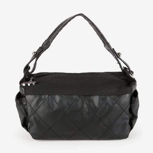 Vintage Paris-Biarritz Hobo, Black