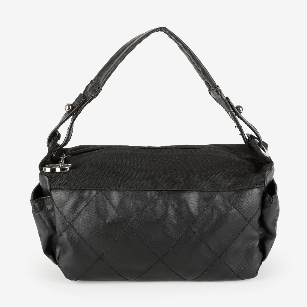 Vintage Paris-Biarritz Hobo, Black