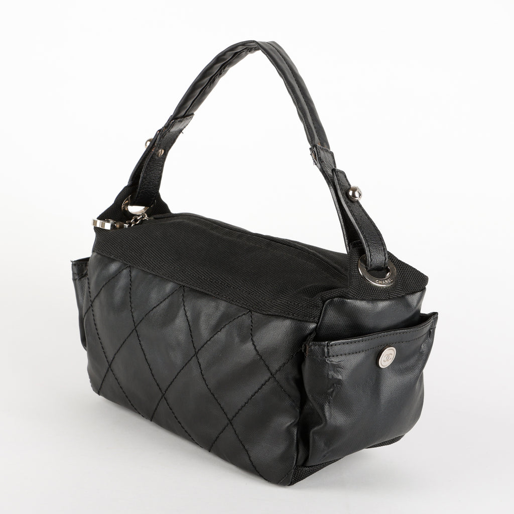 Vintage Paris-Biarritz Hobo, Black