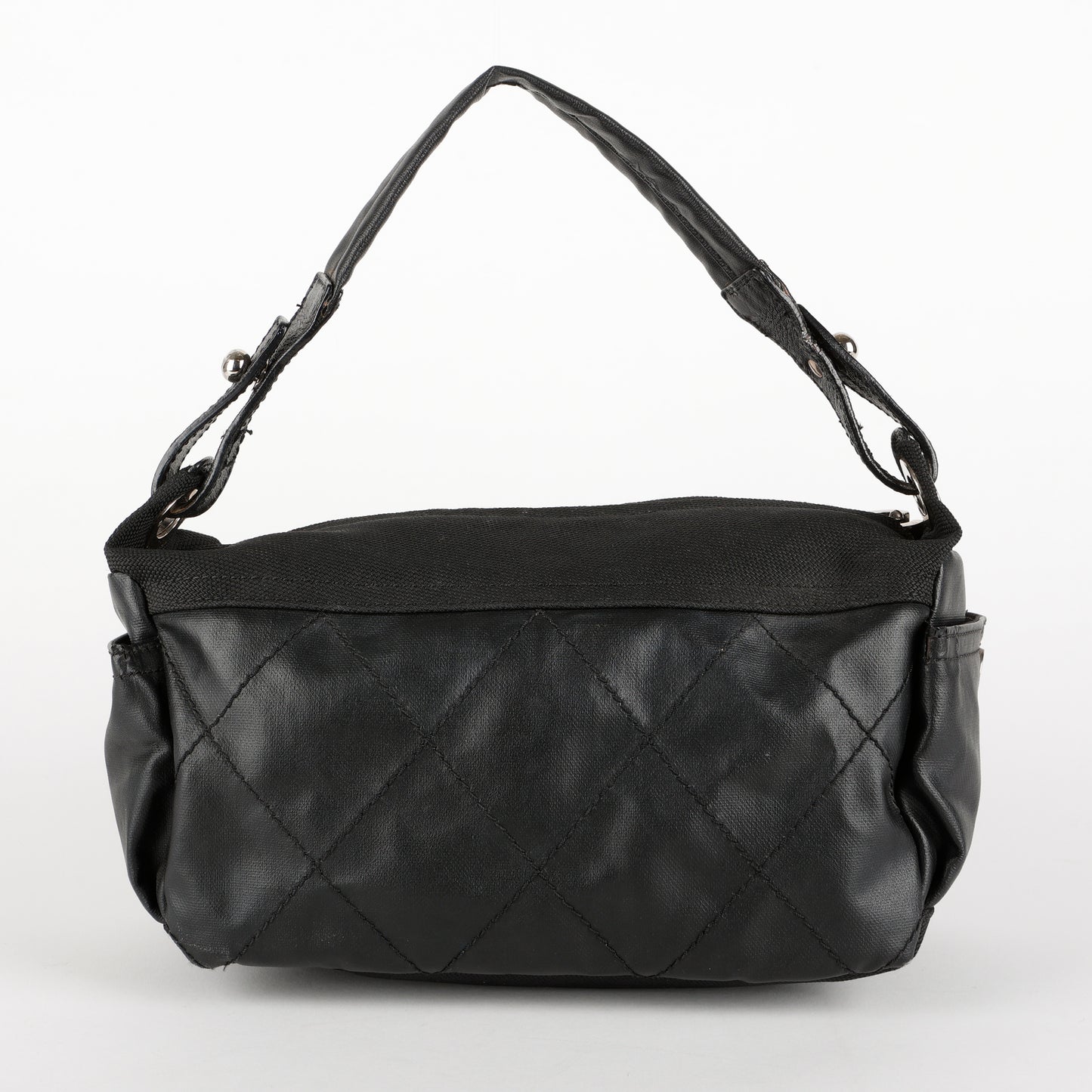 Vintage Paris-Biarritz Hobo, Black