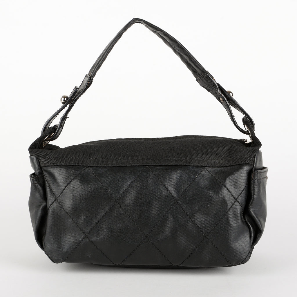 Vintage Paris-Biarritz Hobo, Black