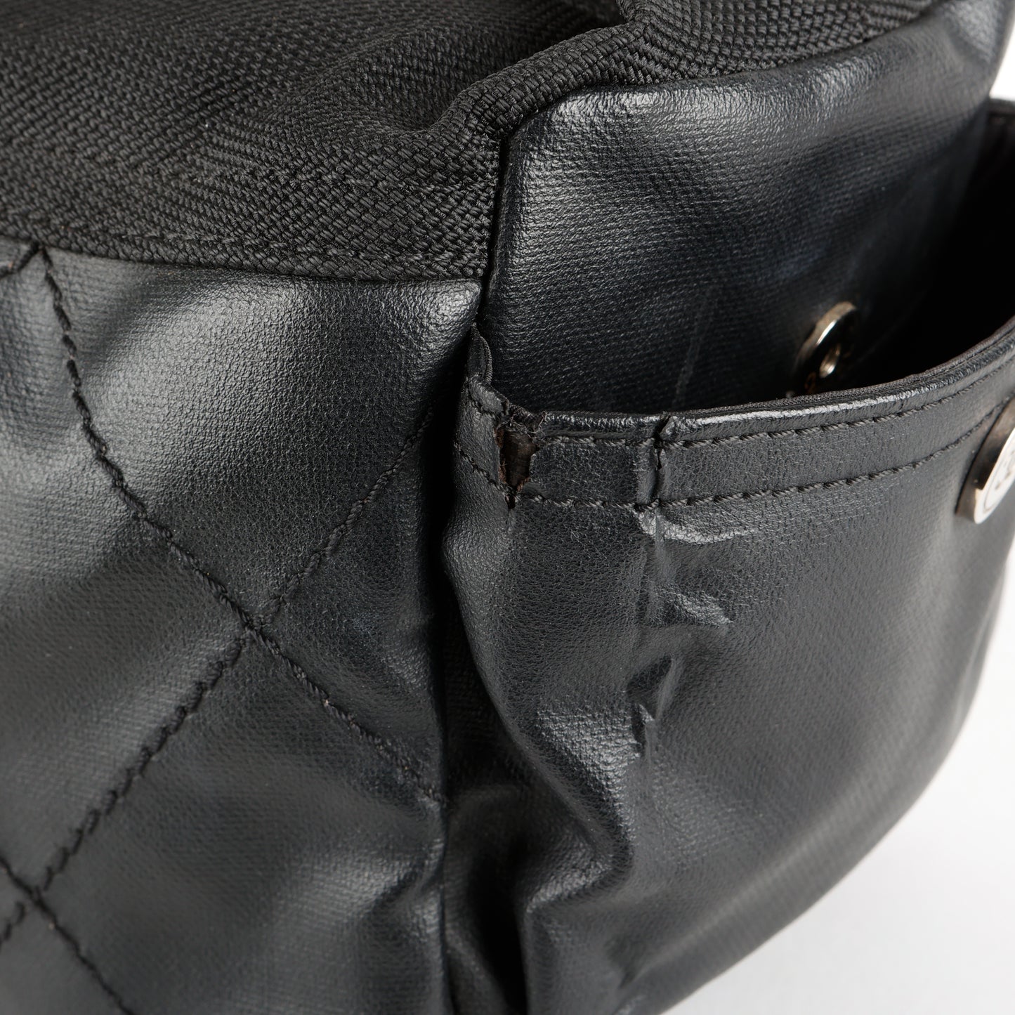 Vintage Paris-Biarritz Hobo, Black