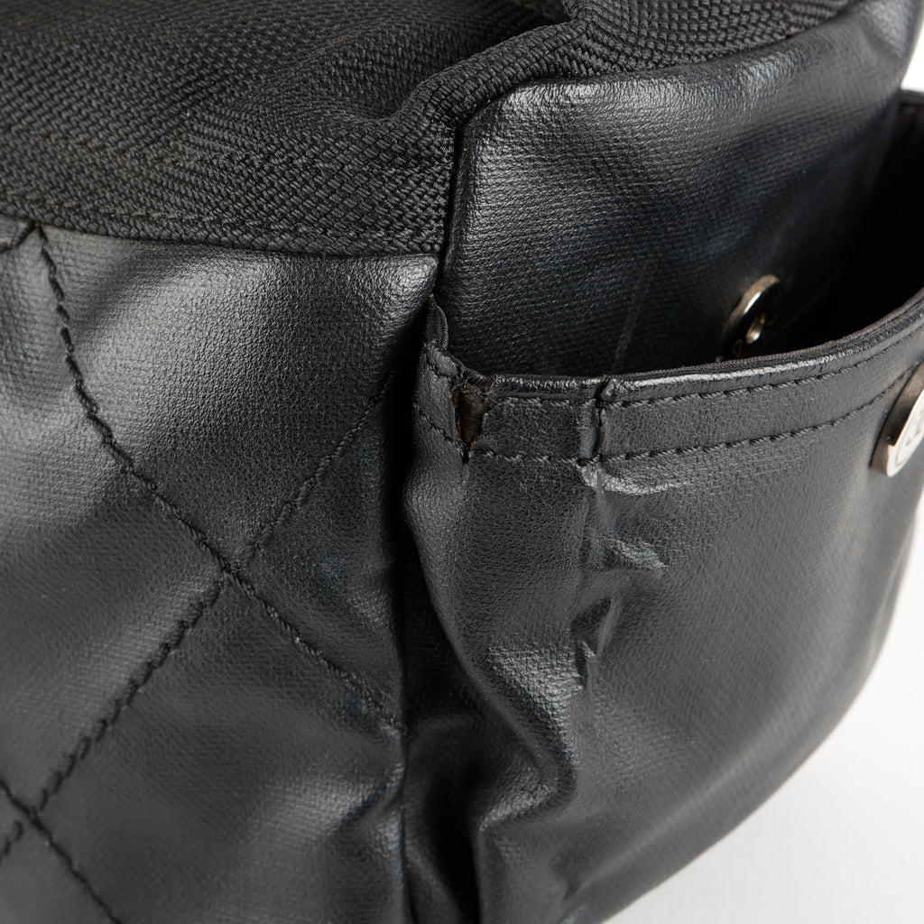 Vintage Paris-Biarritz Hobo, Black
