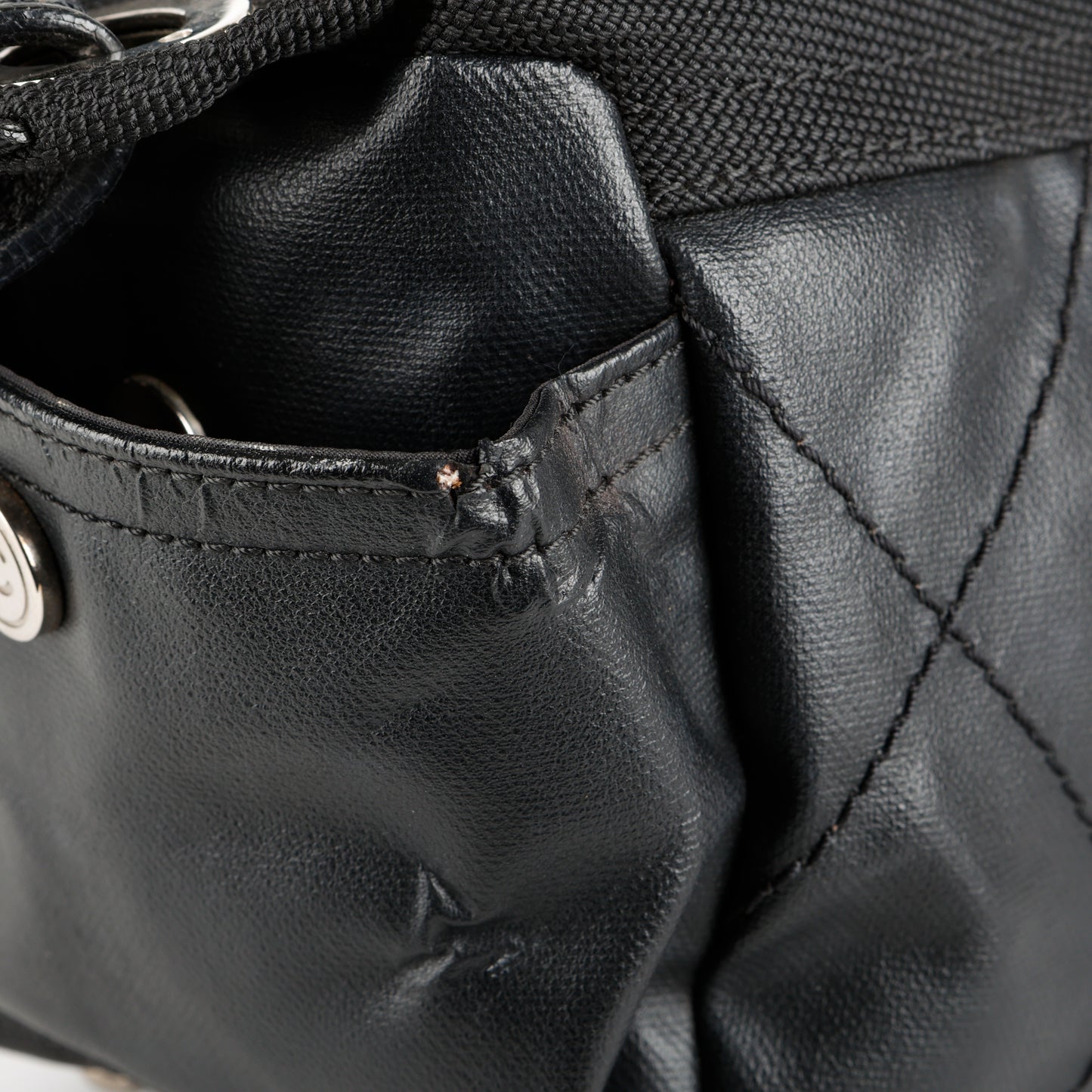 Vintage Paris-Biarritz Hobo, Black