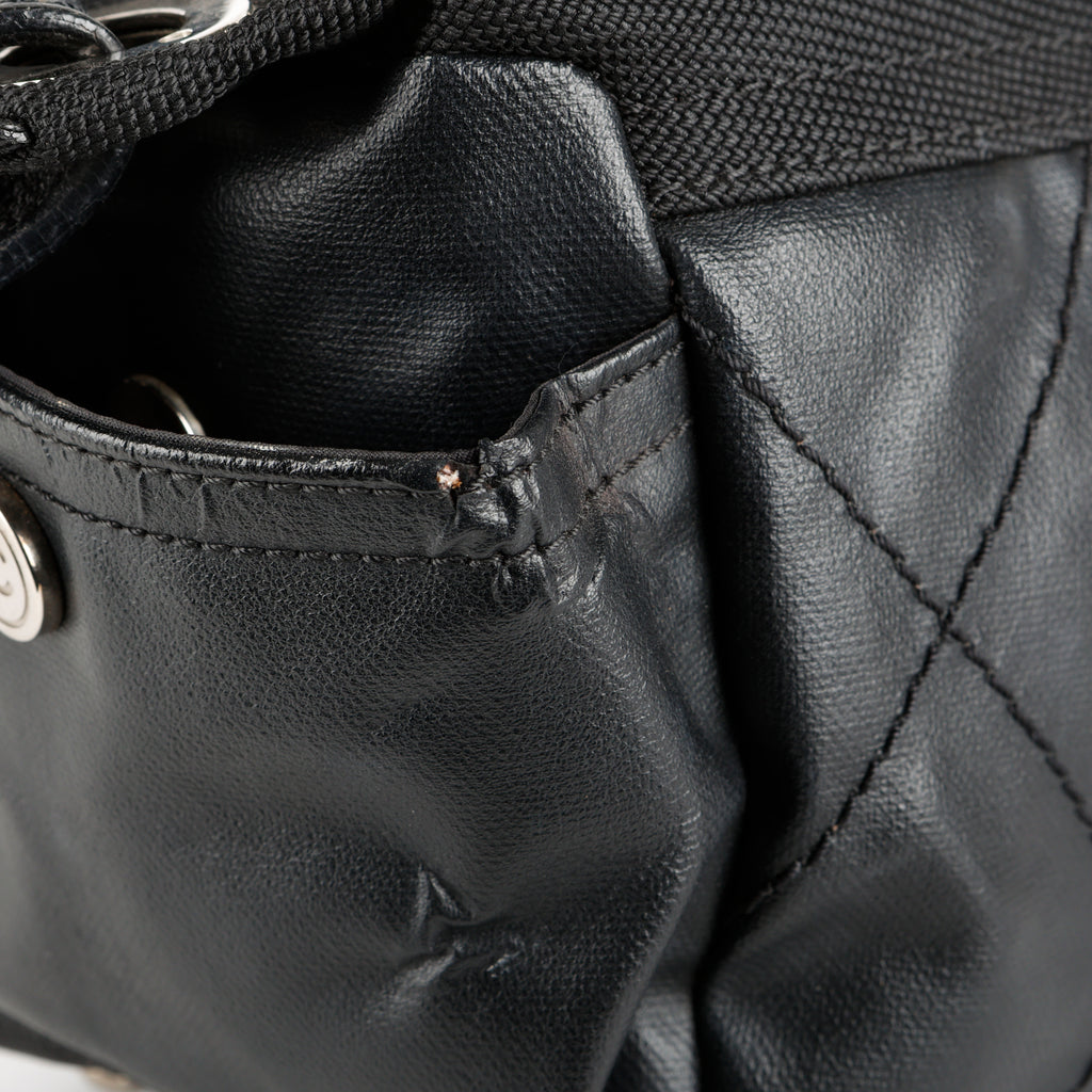 Vintage Paris-Biarritz Hobo, Black