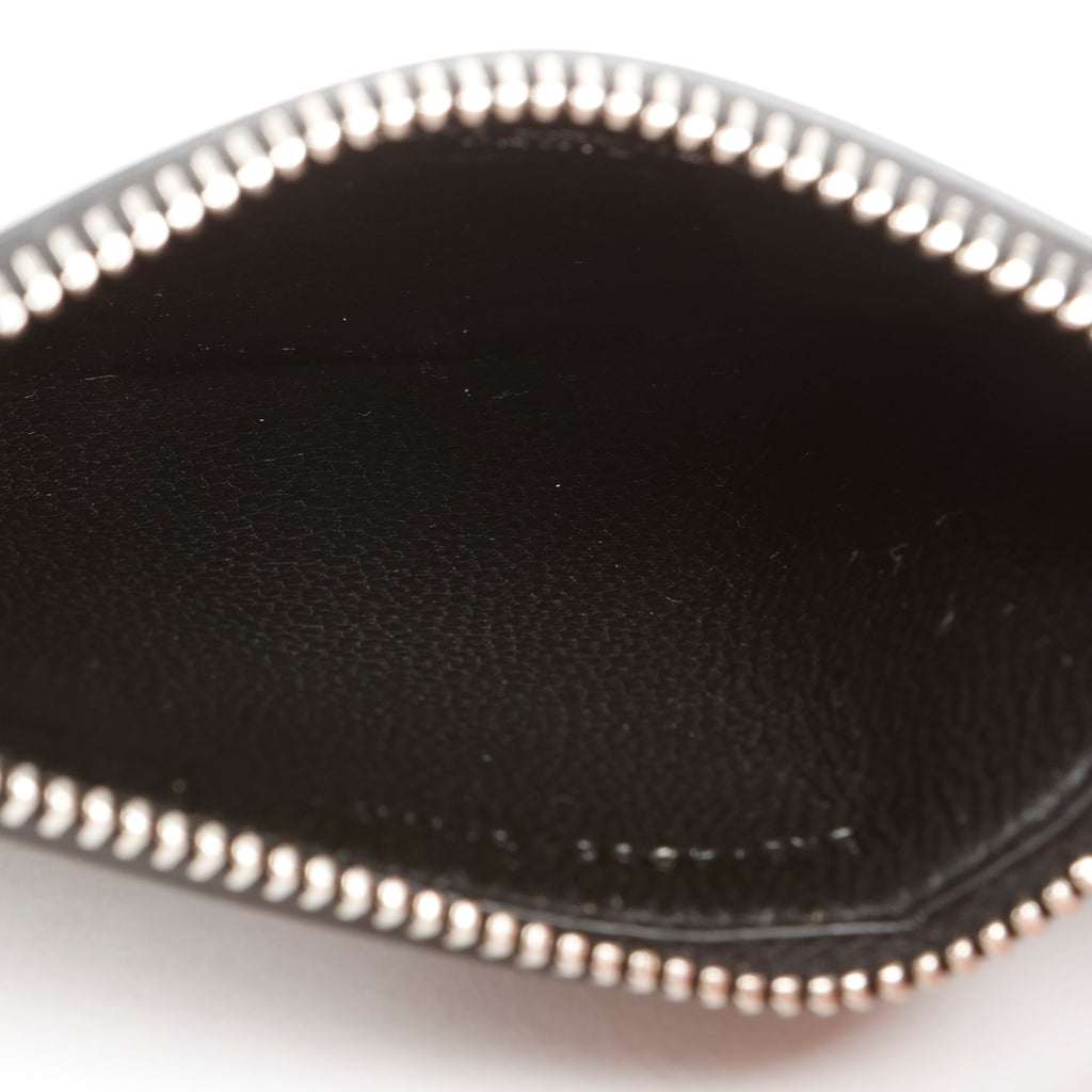 Lightning Bold Zip Pouch Card Holder, Black