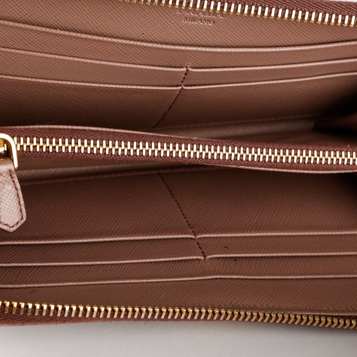 Zip Around Continental Wallet, Dusty Pink