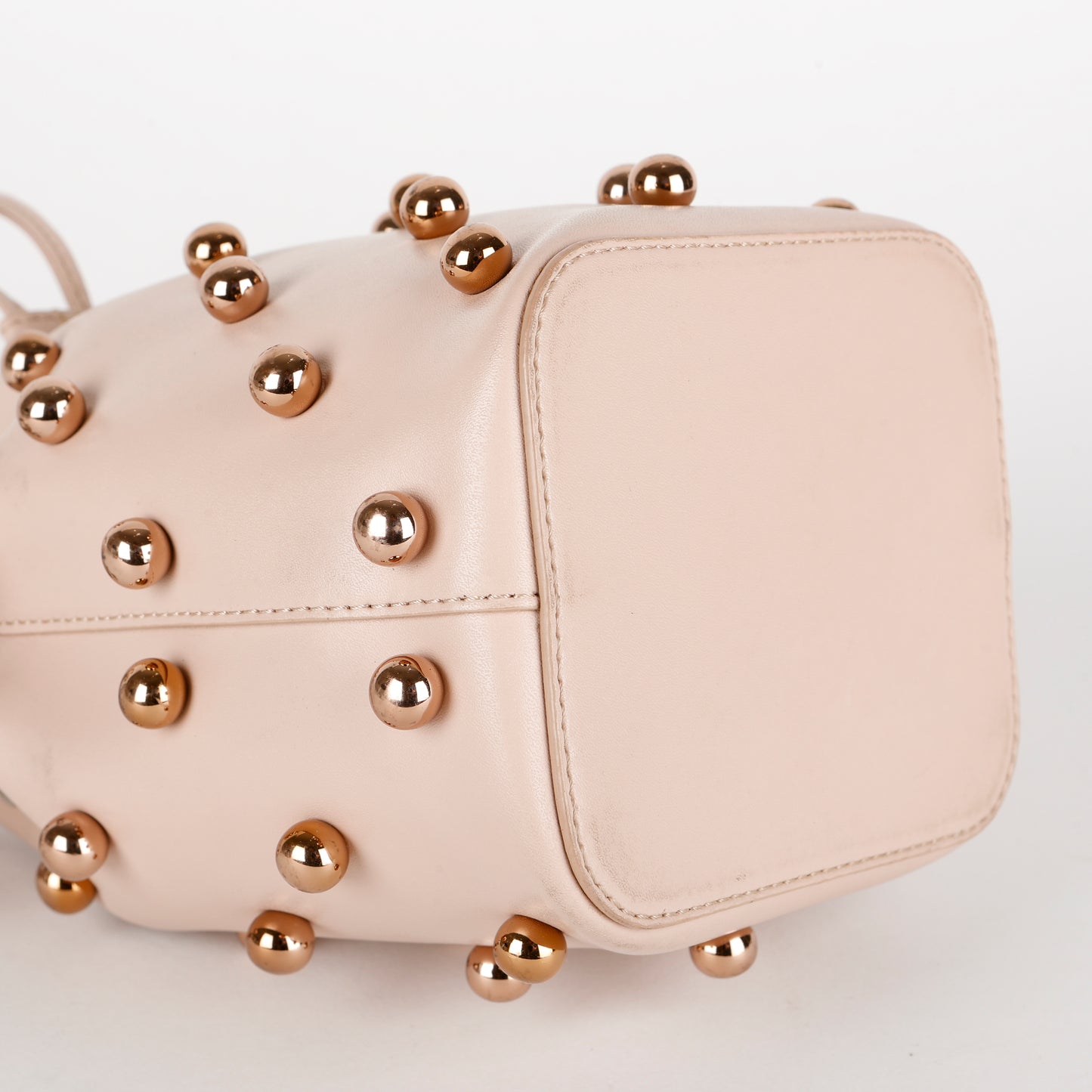 Bolso Mini Mon Tressor, Blush Pink Calfskin