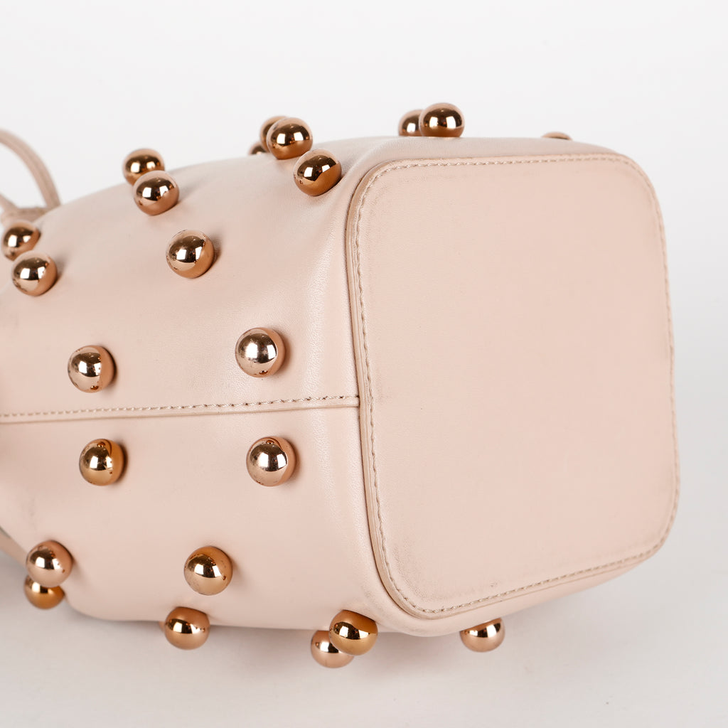 Bolso Mini Mon Tressor, Blush Pink Calfskin