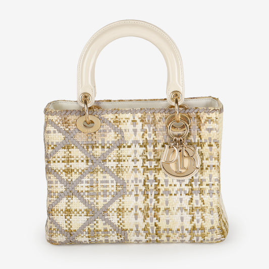 Medium Lady Raffia, Multicolor SHW