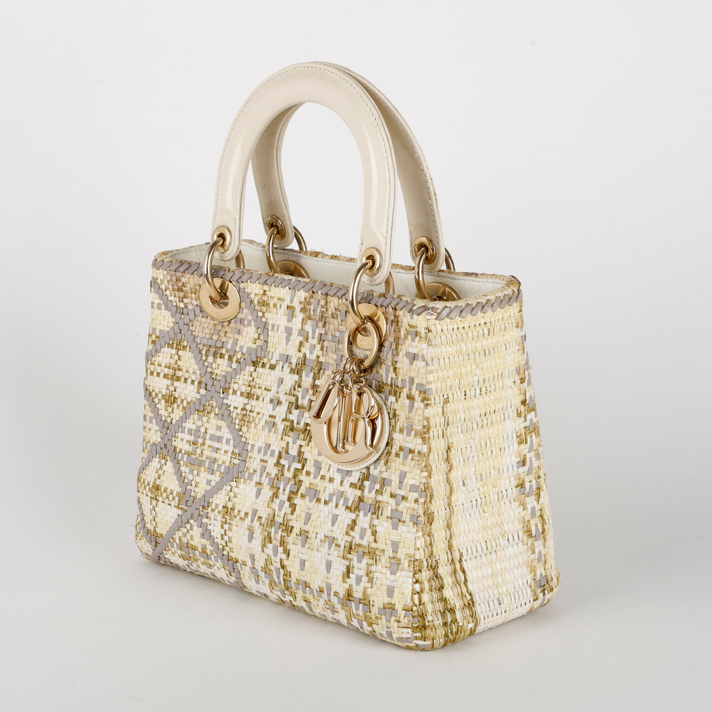 Medium Lady Raffia, Multicolor SHW