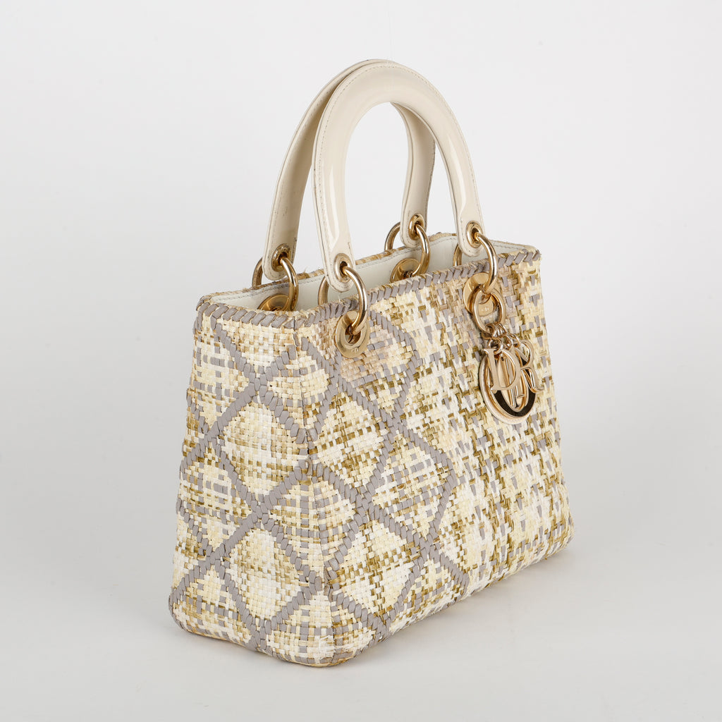 Medium Lady Raffia, Multicolor SHW