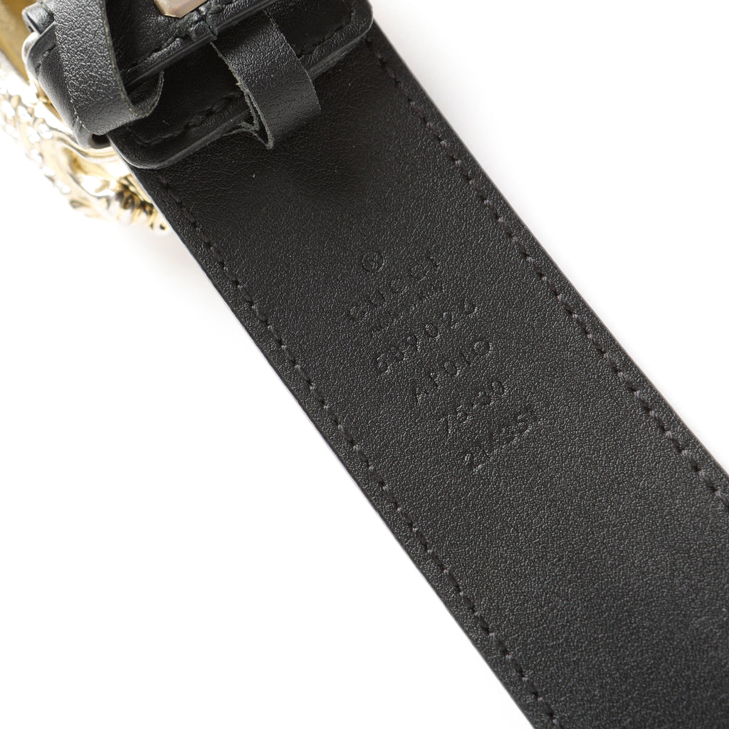 Tiger Head G Buckle Belt Size: 75
