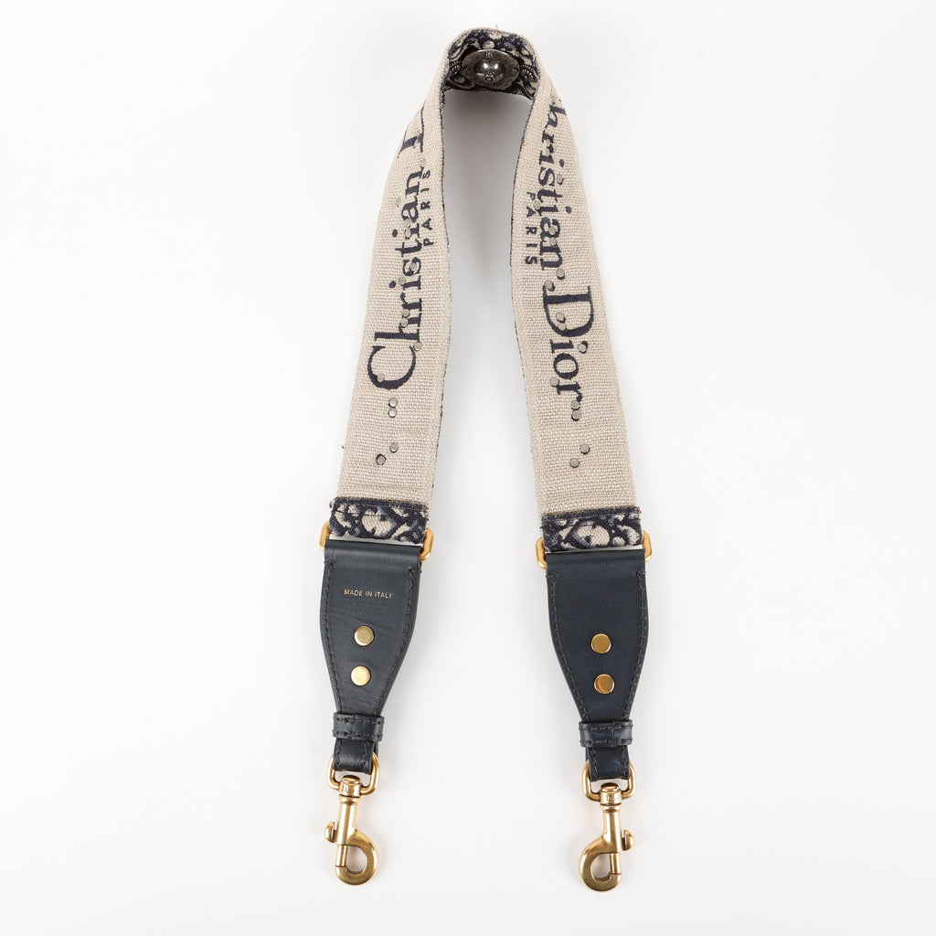 Bohemian Studded Shoulder Strap, Navy