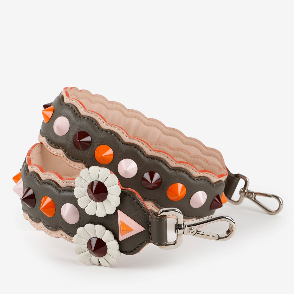 Dolce Owl Studded Strap You, Grey/Multicolor