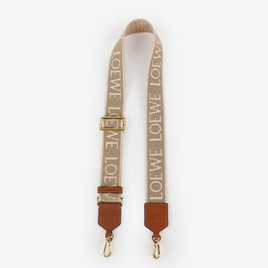 Jaquard Anagram Adjustable Strap, Oak