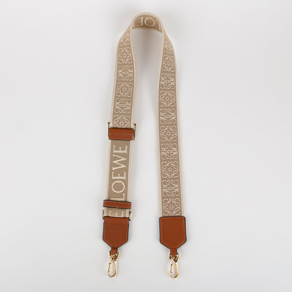 Jaquard Anagram Adjustable Strap, Oak