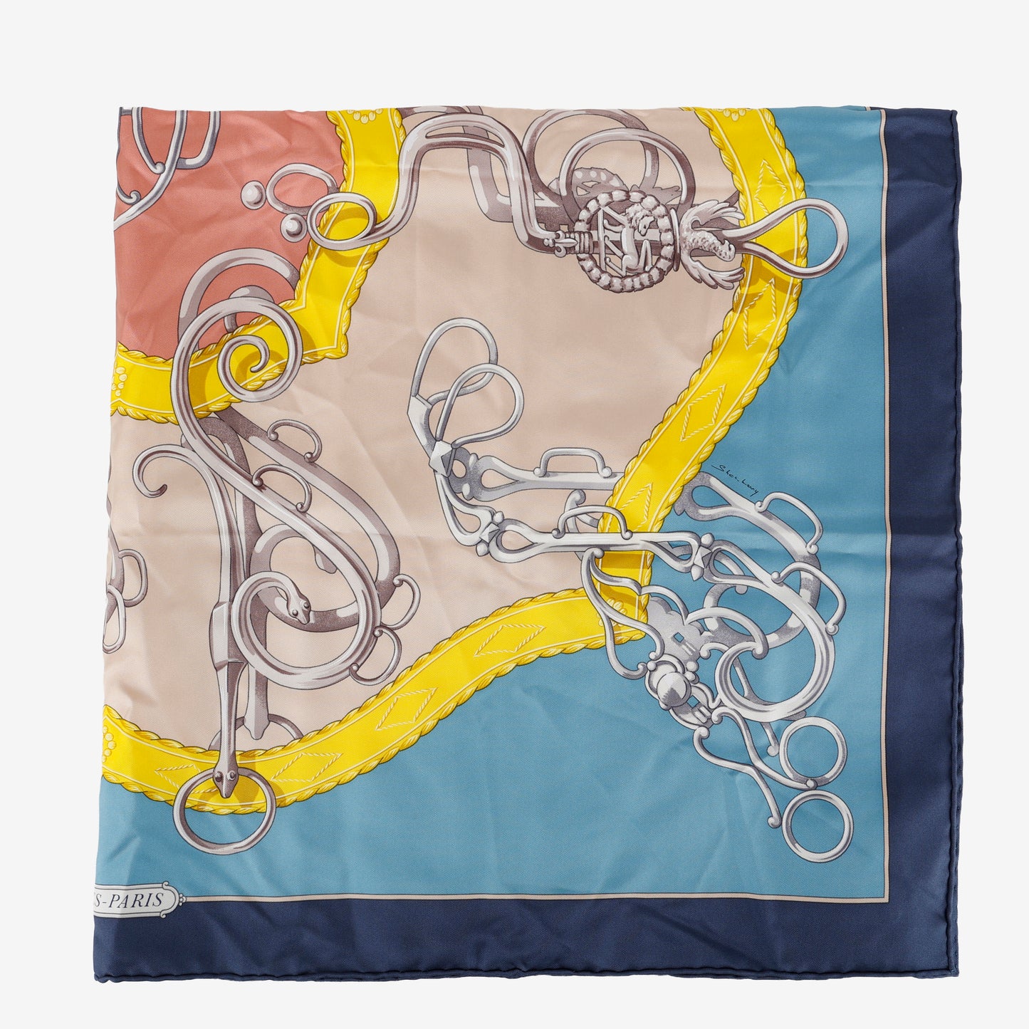 Carre 90 Lift Profile Silk Scarf