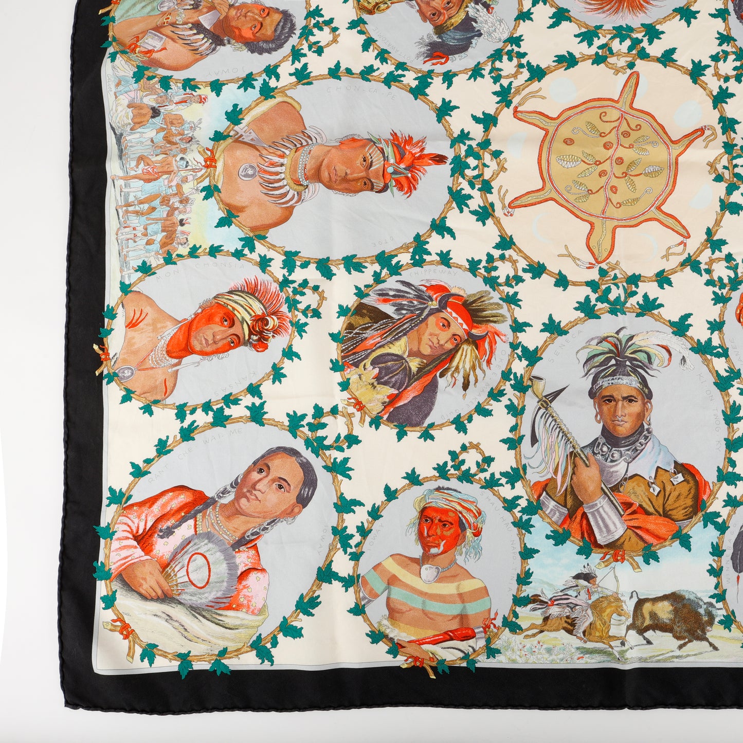 Chefs Indiens 90 Silk Scarf