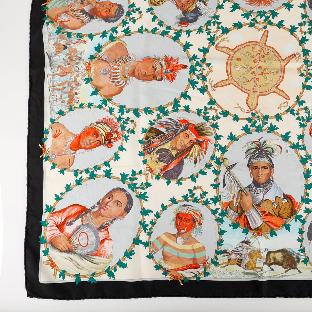 Chefs Indiens 90 Silk Scarf