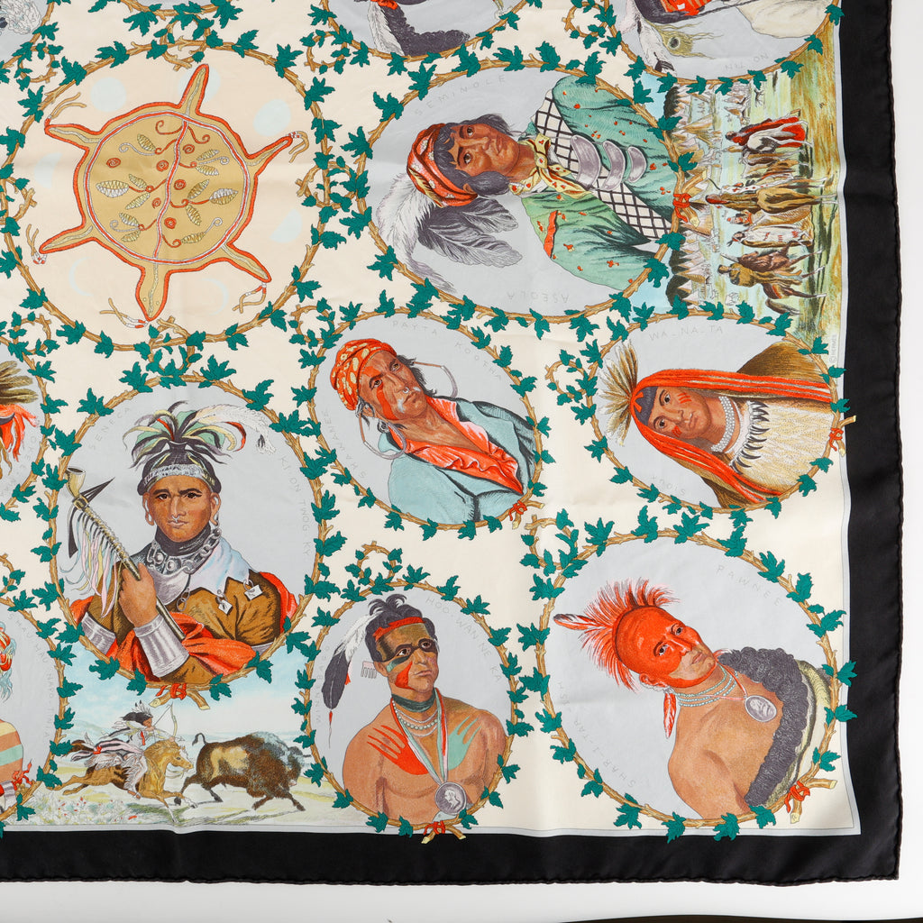 Chefs Indiens 90 Silk Scarf