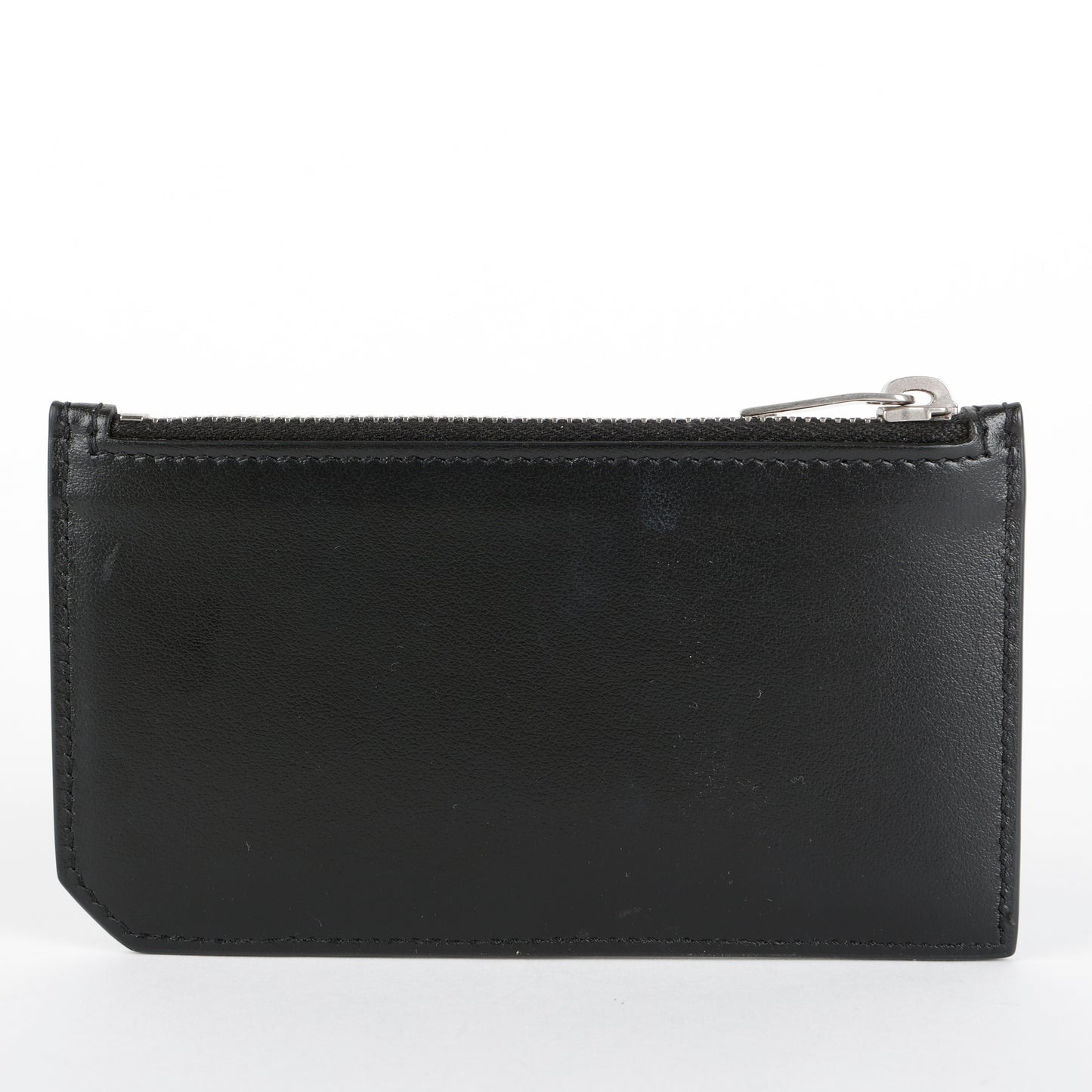 Lightning Bold Zip Pouch Card Holder, Black