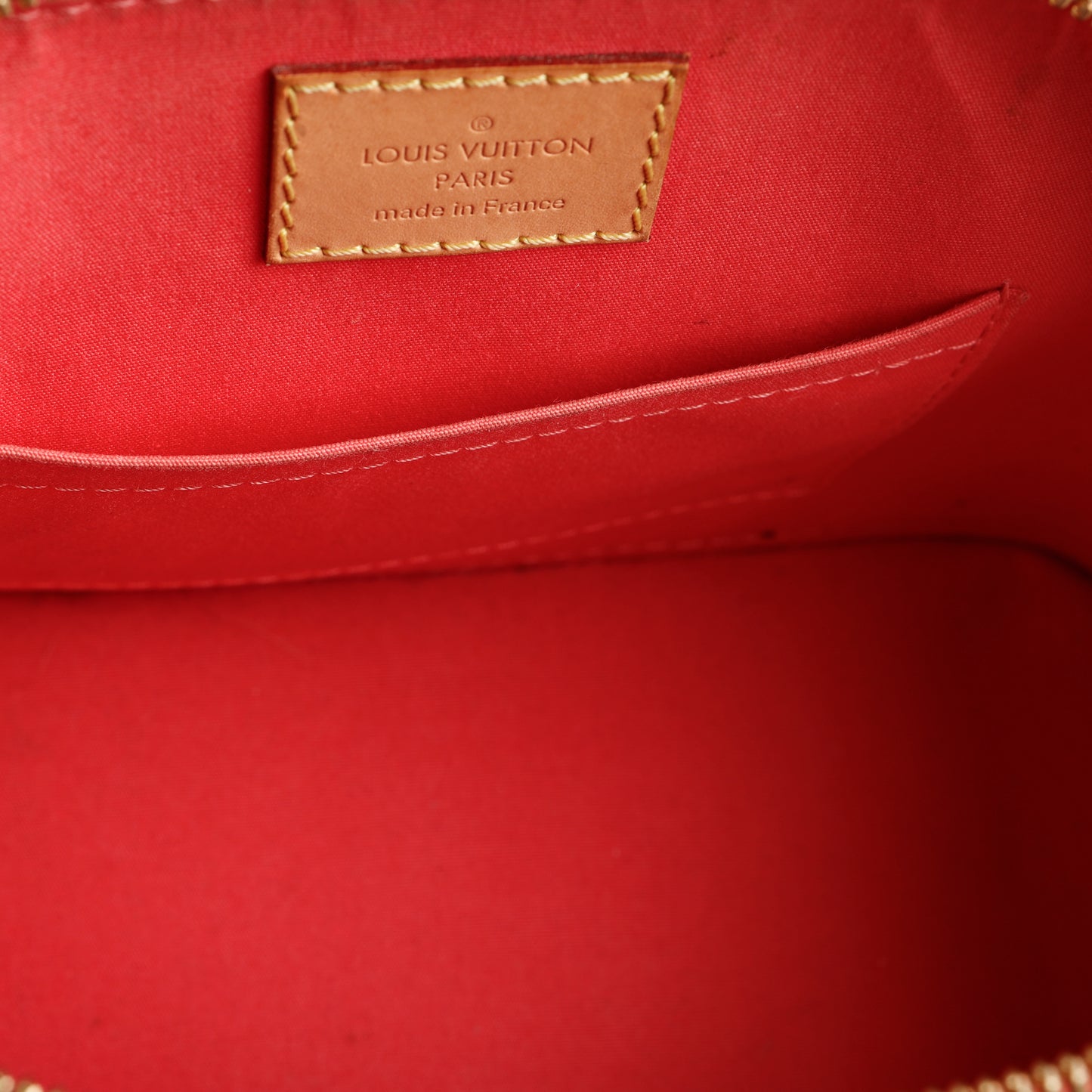 Alma BB, Coral Pink Vernis Leather