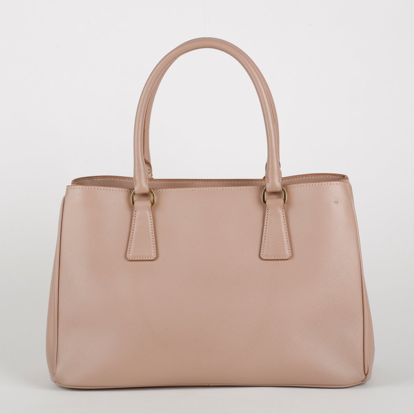 Medium Galleria, Beige Saffiano
