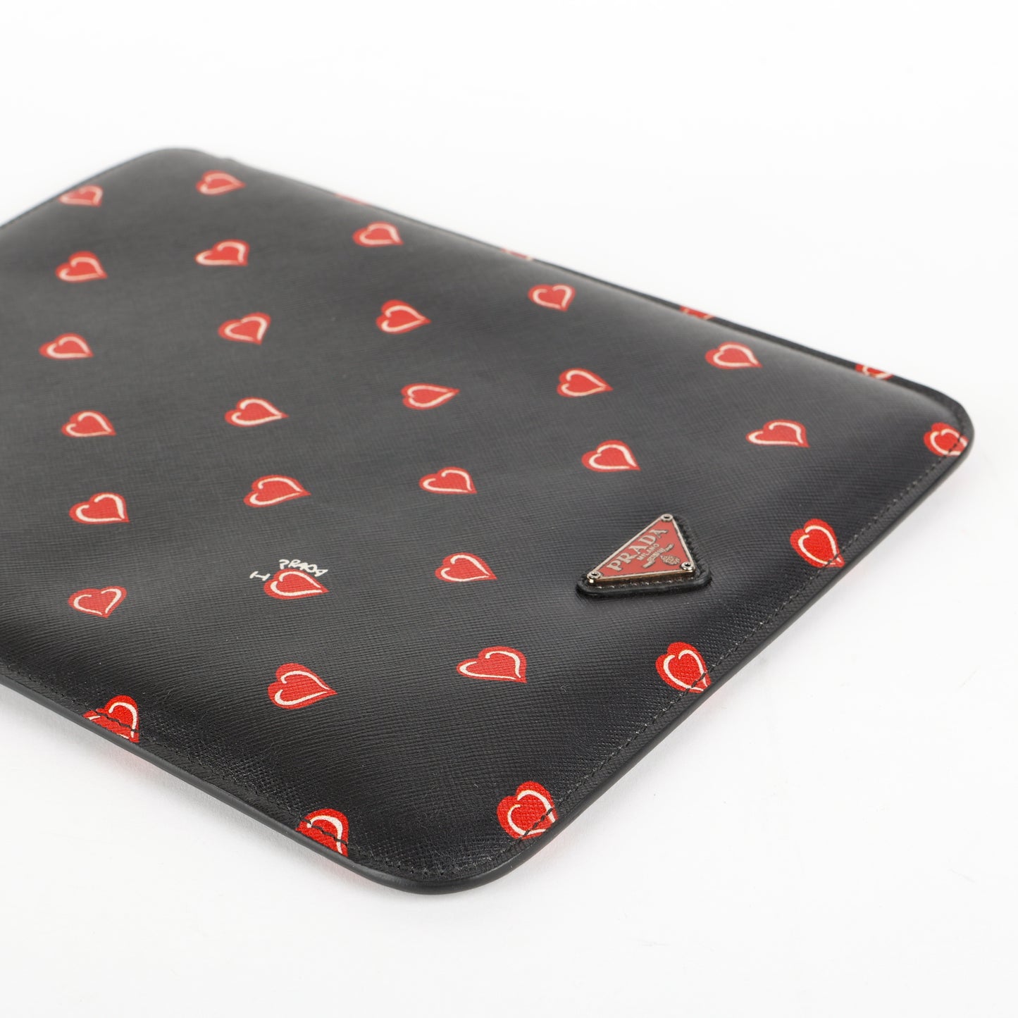 Saffiano Hearts iPad Mini Sleeve