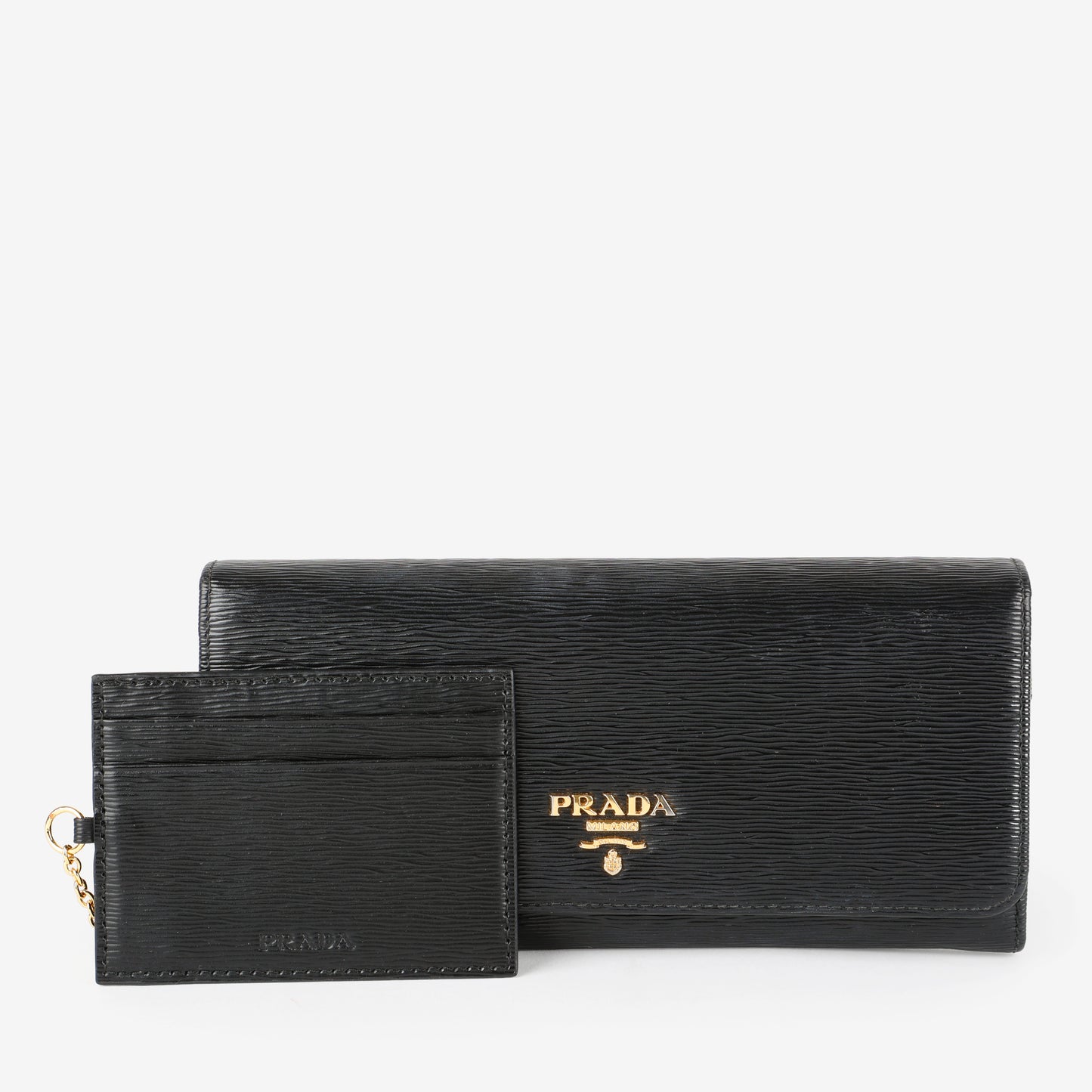 Continental Wallet, Black Move Leather