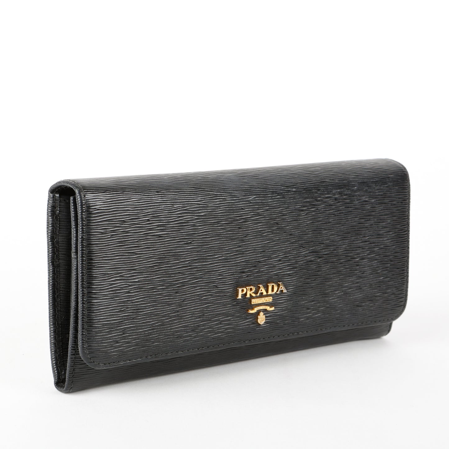 Continental Wallet, Black Move Leather