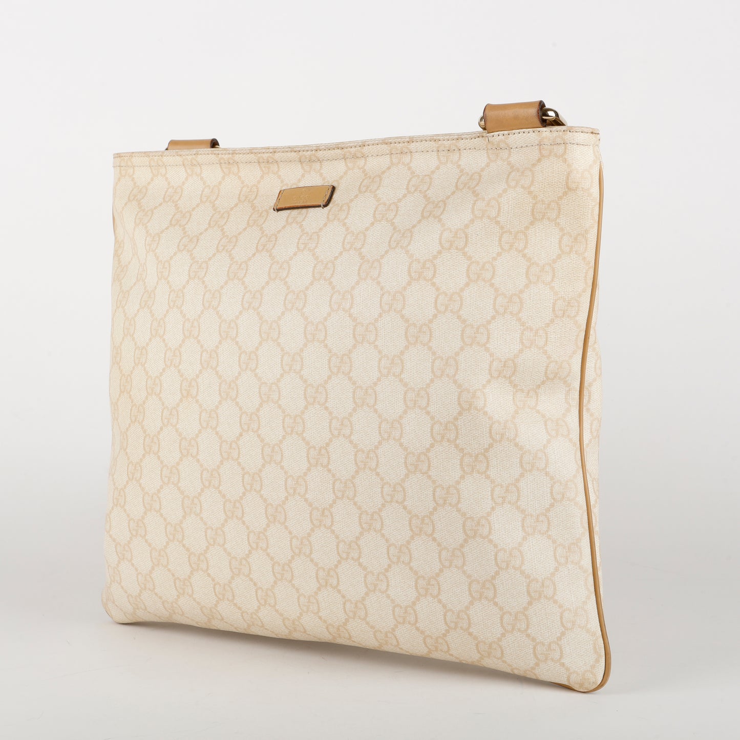 Supreme Flat Messenger, Cream Coated Canvas