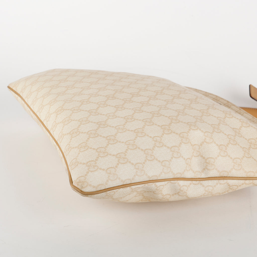 Supreme Flat Messenger, Cream Coated Canvas