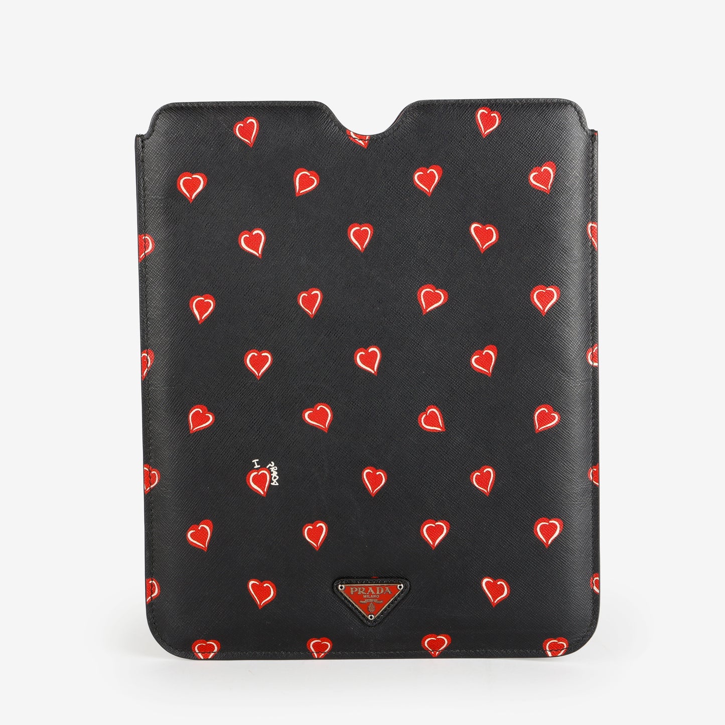 Saffiano Hearts iPad Mini Sleeve