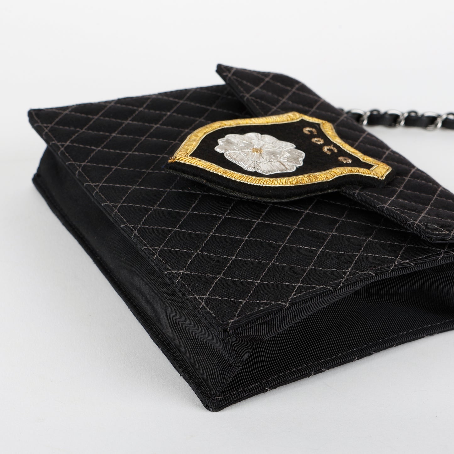 Mini Coco Chain Shoulder Bag Black
