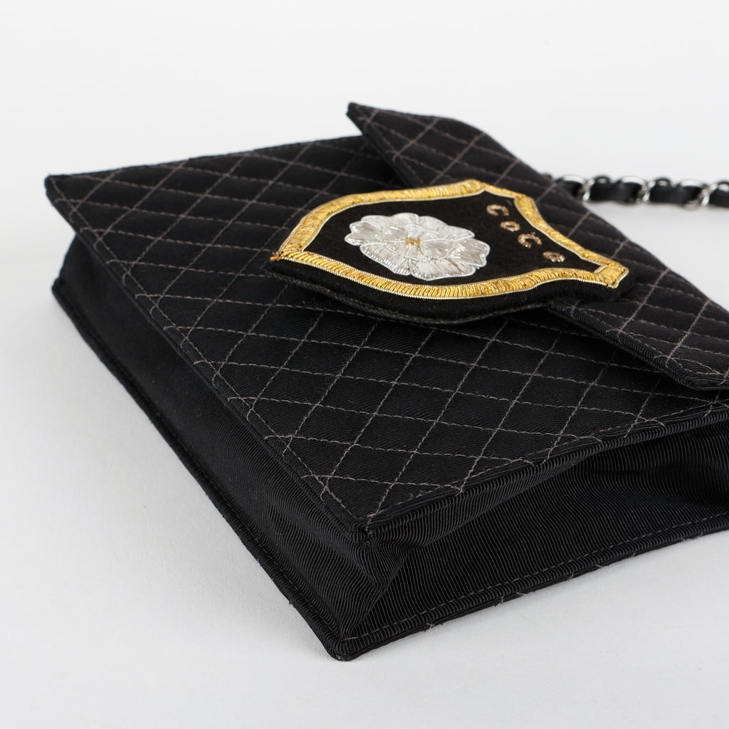 Mini Coco Chain Shoulder Bag Black