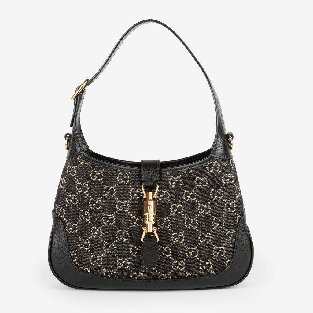 Small Web Jackie 1961 Hobo, GG Denim