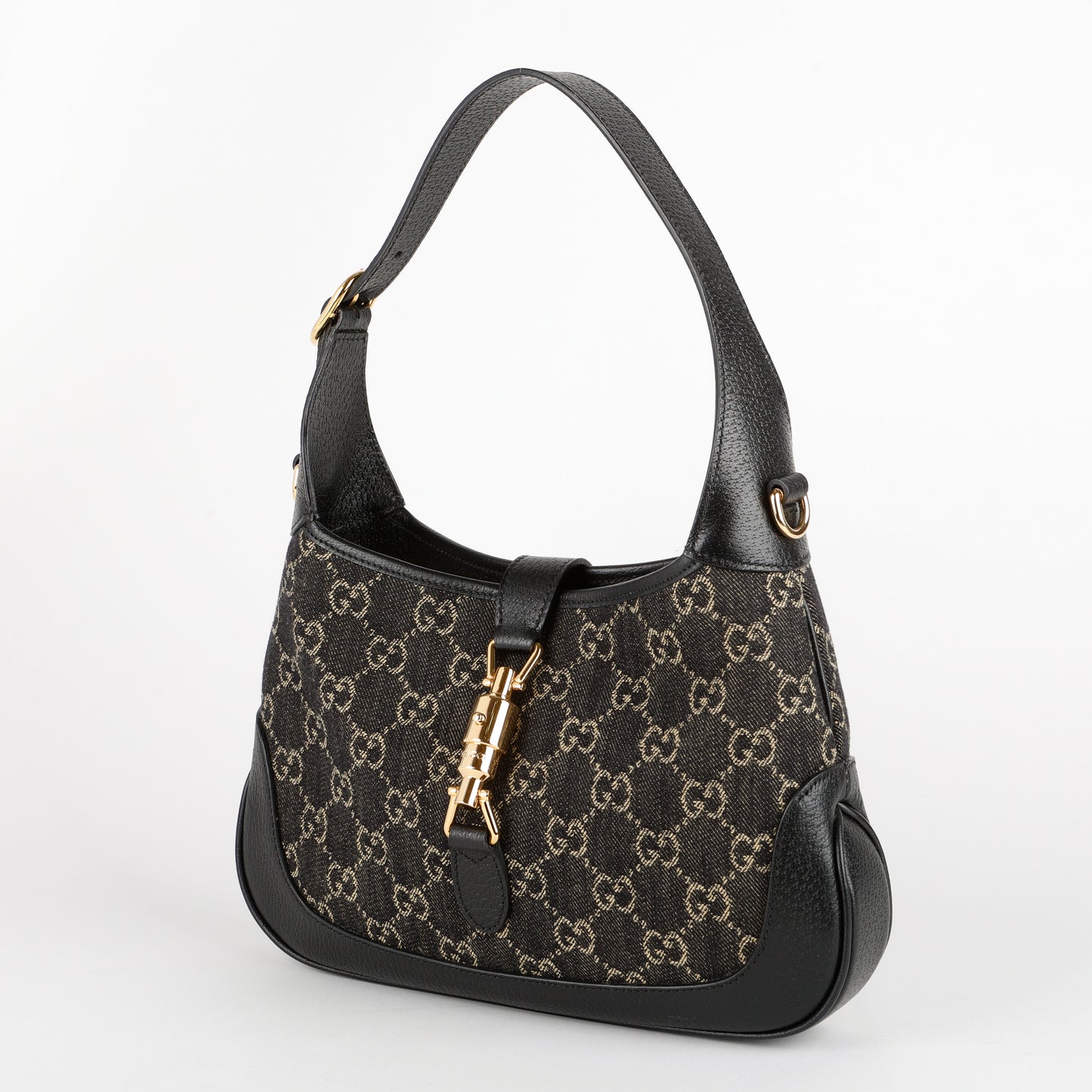 Small Web Jackie 1961 Hobo, GG Denim