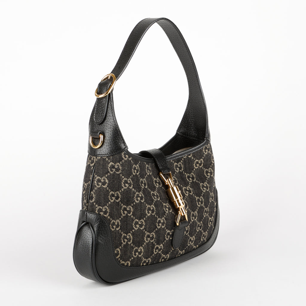 Small Web Jackie 1961 Hobo, GG Denim