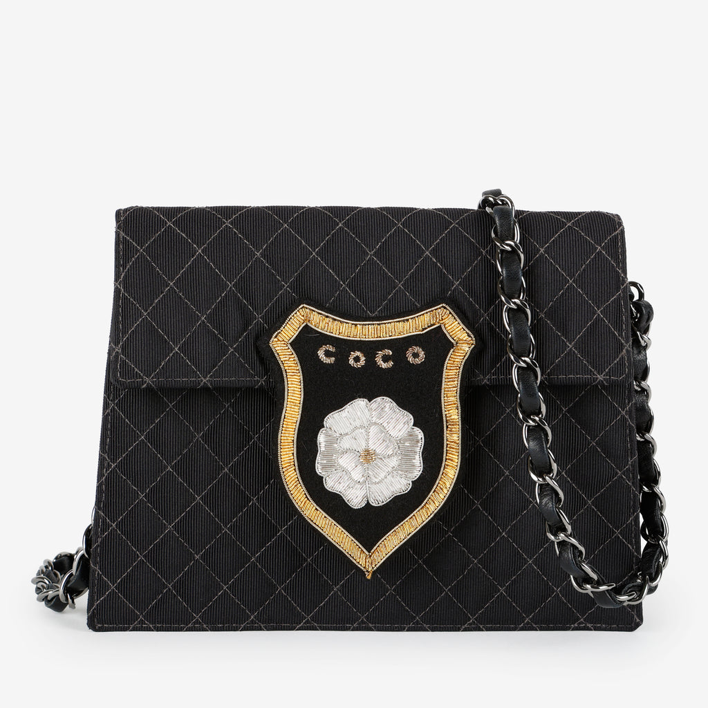 Mini Coco Chain Shoulder Bag Black