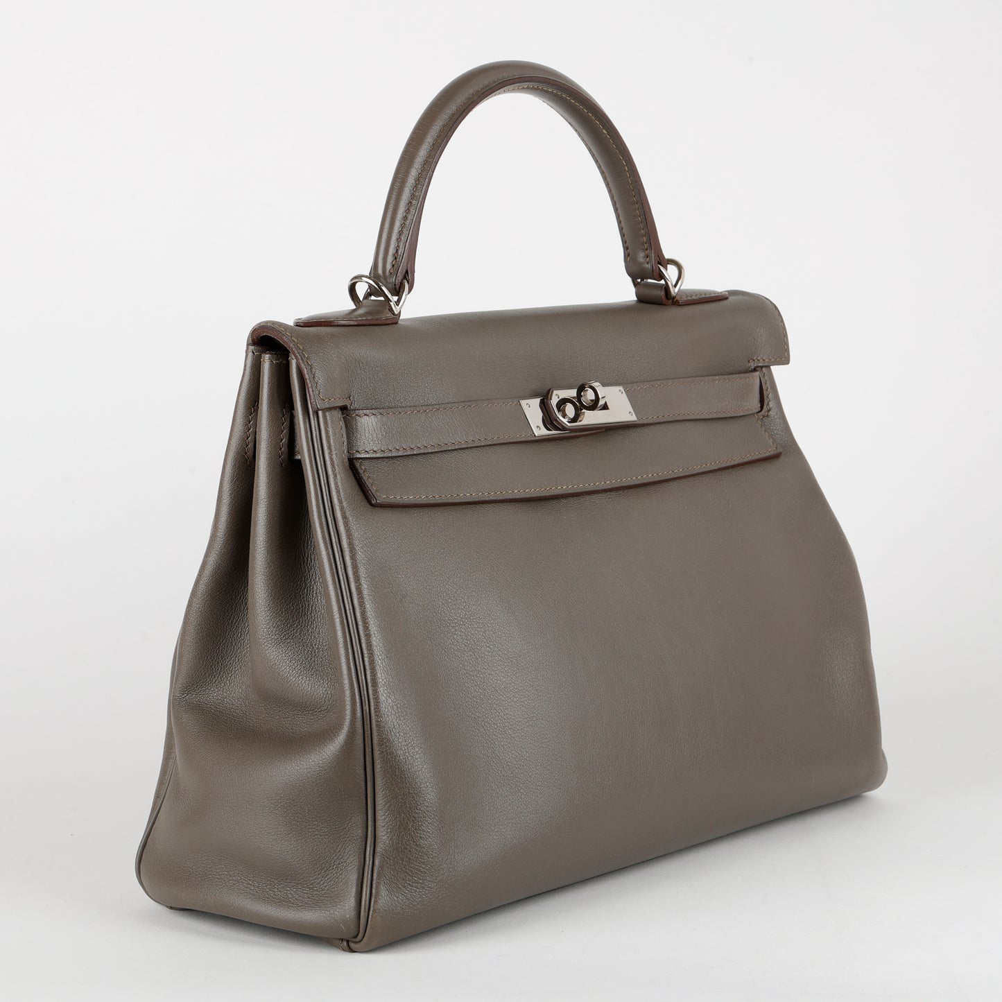 Kelly 32, Etain Evercolor Palladium Hardware