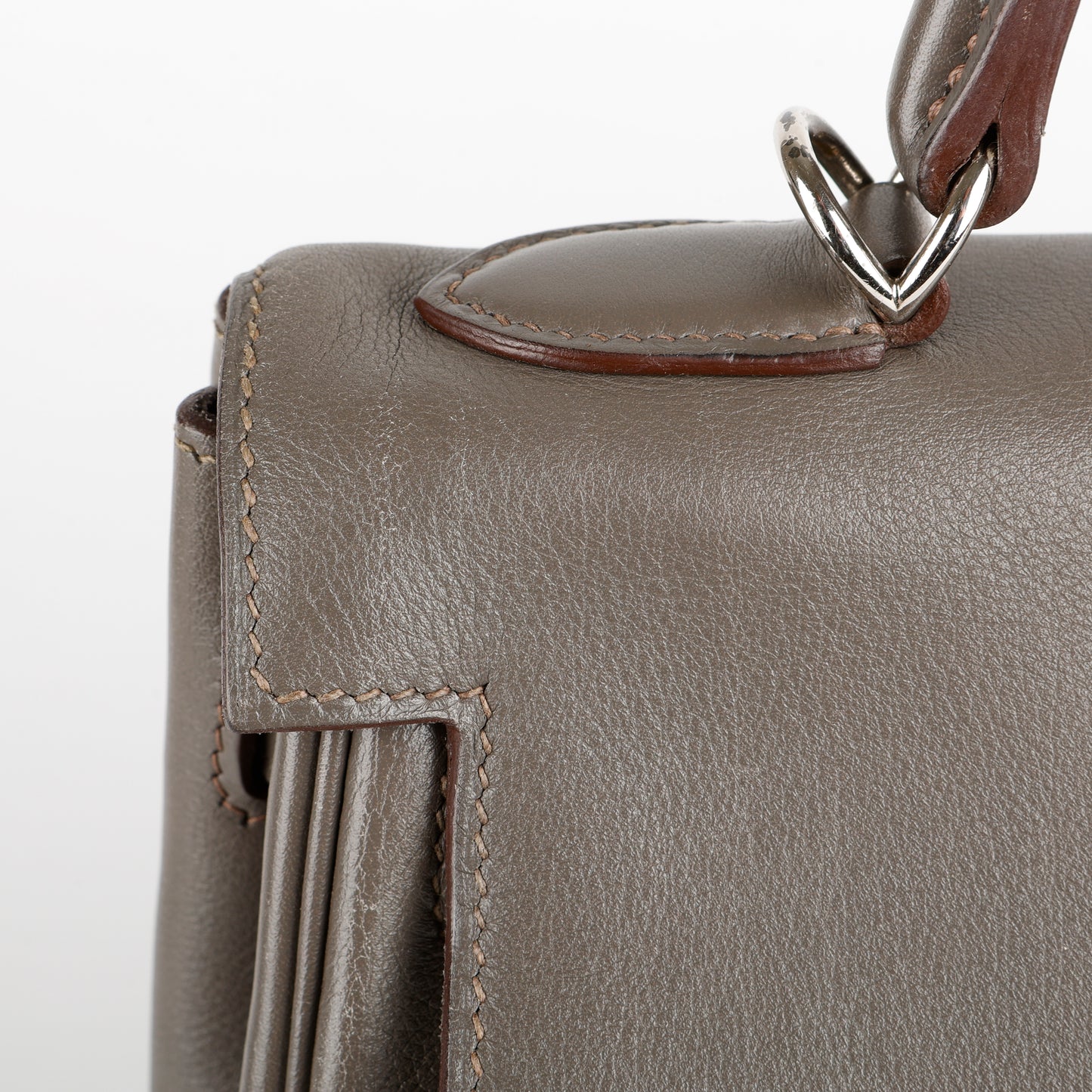 Kelly 32, Etain Evercolor Palladium Hardware