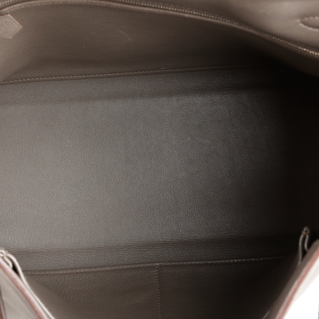 Kelly 32, Etain Evercolor Palladium Hardware