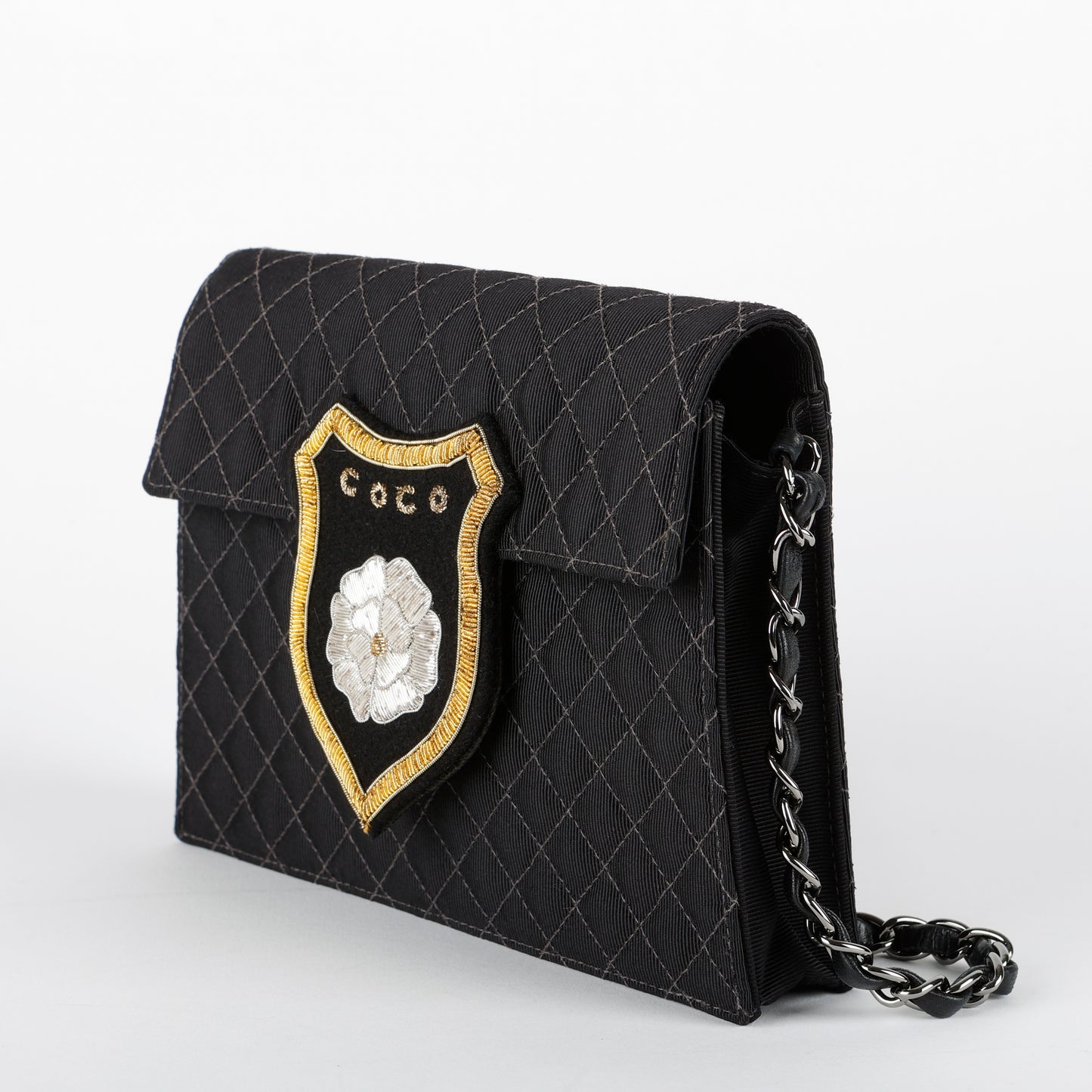 Mini Coco Chain Shoulder Bag Black