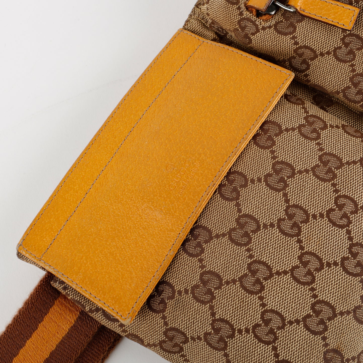 Double Pocket Belt Bag, GG Canvas