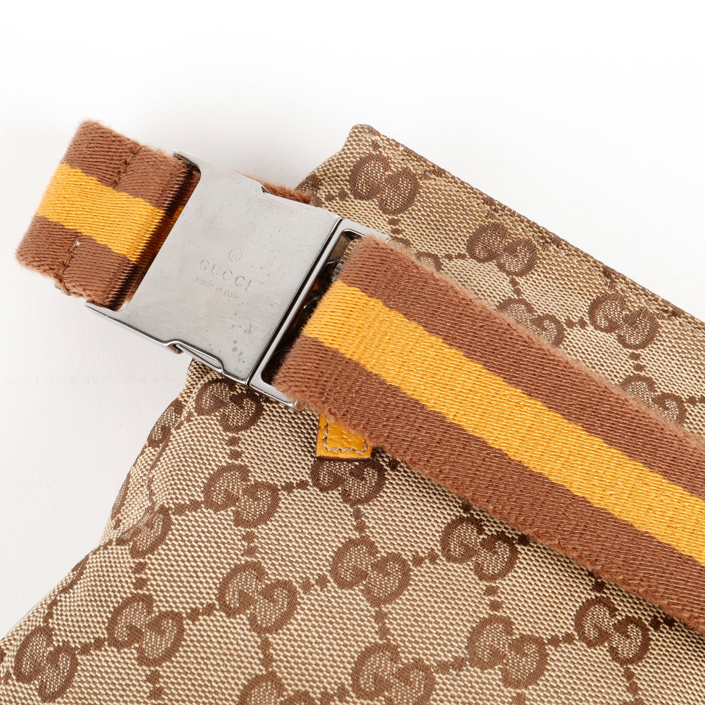 Double Pocket Belt Bag, GG Canvas